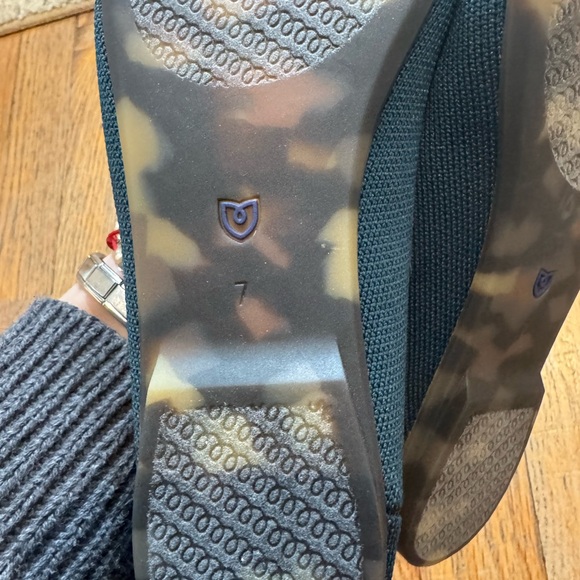 NEW Rothys almond toe demi in Deep emerald size 7 - Picture 6 of 7